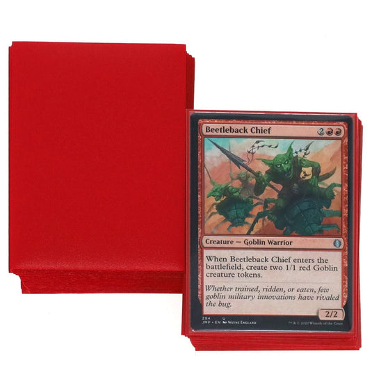 Iridianâ„¢ Matte Sleeves - RED