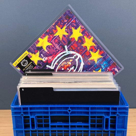 12-Inch Record Topload Holder Snug Fit in the basket