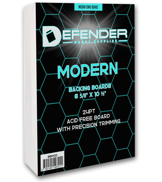 DEFENDER MODERN COMIC BOARDS 6 5/8