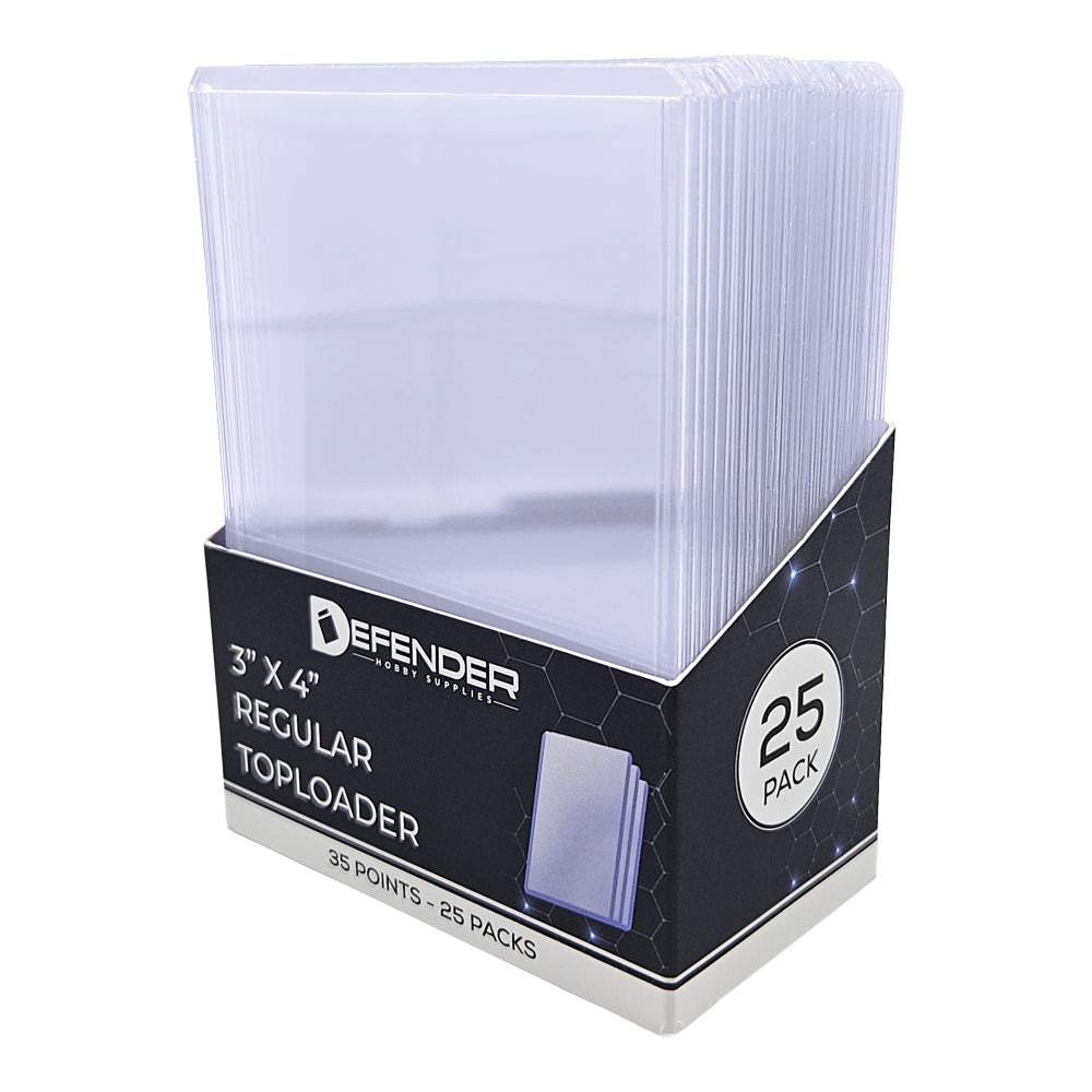 Pack 25 Regular Toploaders 35pt Ultra Pro Pack 25 Regular Toploaders 35pt Ultra Pro