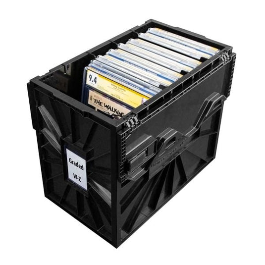 COMIC BOOK BIN - GRADED - BLACK