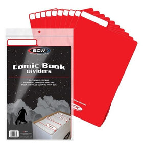 COMIC DIVIDERS - RED