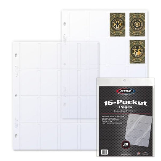 PRO 16-POCKET PAGE (20 CT. PACK)