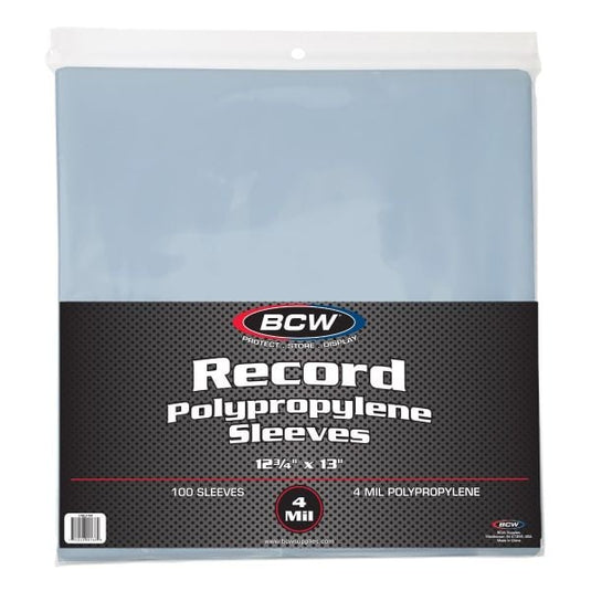 RECORD SLEEVES - 12 3/4 X 13 - 4 MIL