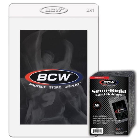SEMI-RIGID CARD HOLDER #1 - 3 5/16 X 4 15/16