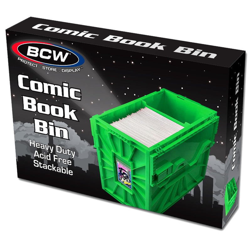 Load image into Gallery viewer, COMIC BOOK BIN - SHORT - GREEN
