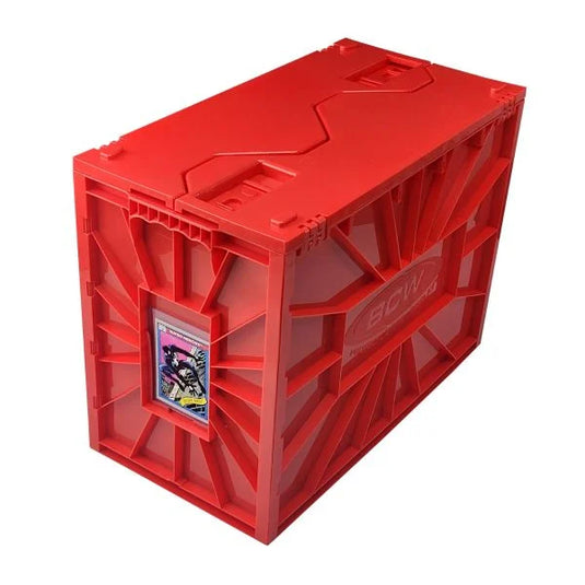 COMIC BOOK BIN - SHORT - RED