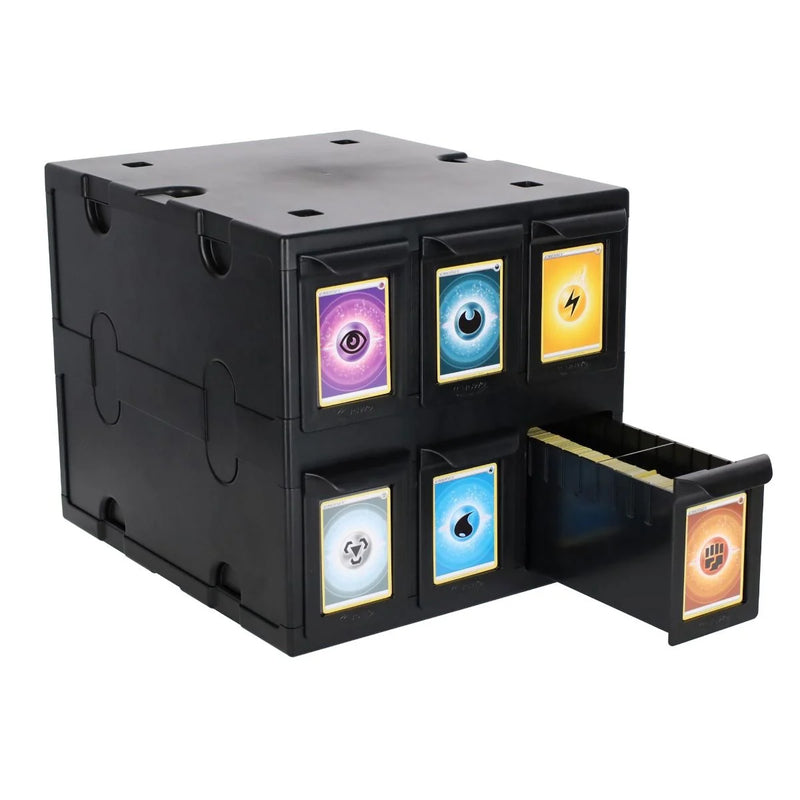 Load image into Gallery viewer, 6 Drawer Card Catalog - Black
