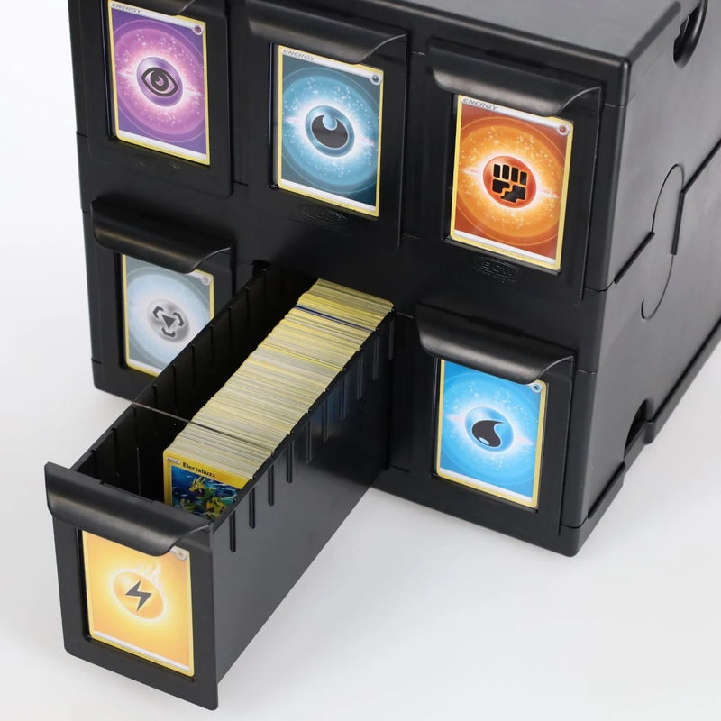 Load image into Gallery viewer, 6 Drawer Card Catalog - Black
