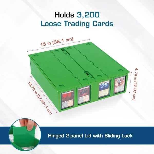 Load image into Gallery viewer, 3200 CARD BIN - GREEN
