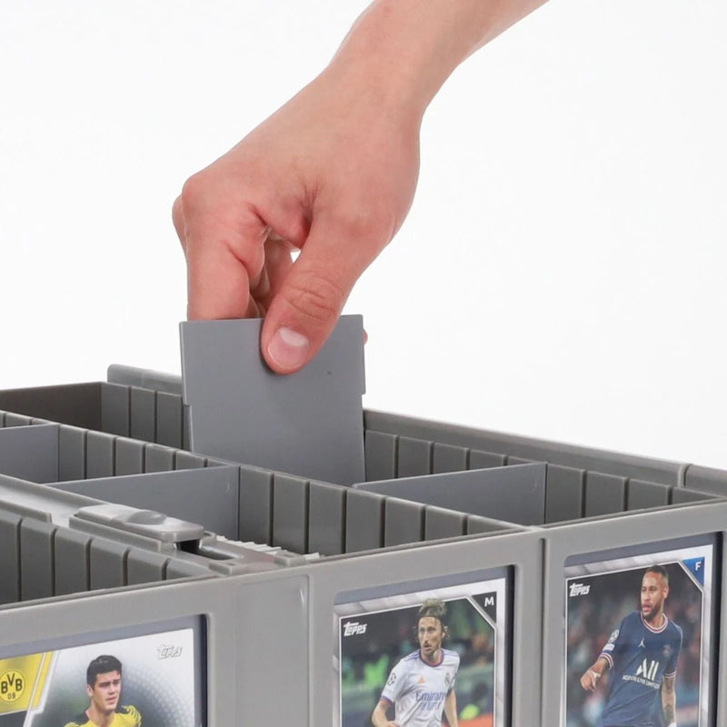 Load image into Gallery viewer, COLLECTIBLE CARD BIN PARTITIONS - GRAY
