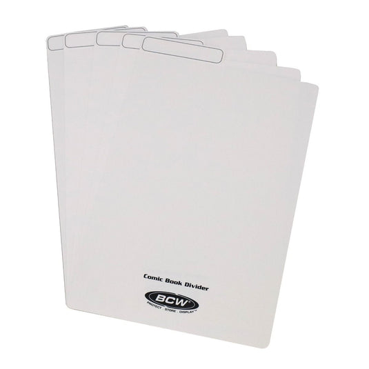 COMIC DIVIDERS - WHITE