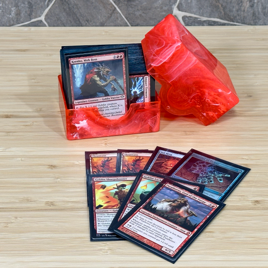 Prism Deck Case - Carnelian Red