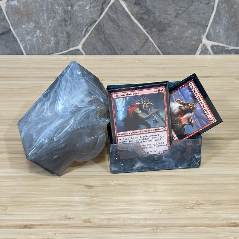 Load image into Gallery viewer, Prism Deck Case - Marble Black
