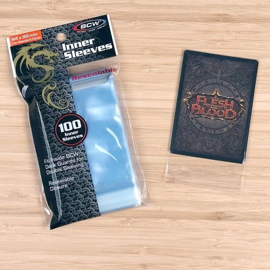 64mm x 89mm card sleeves Package of BCW Resealable inner sleeves – Collectors Hub