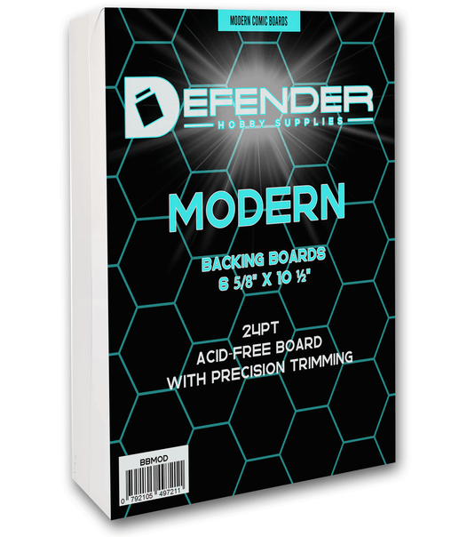 DEFENDER MODERN COMIC BOARDS 6 5/8