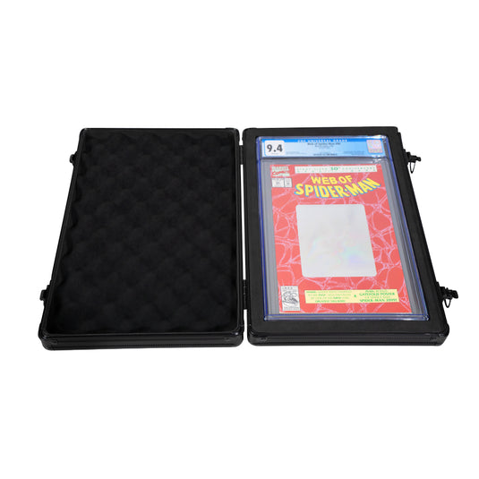DEFENDER GRADED LOCK CASE - COMIC SINGLE - BLACK