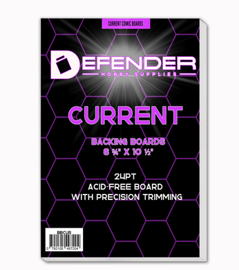 DEFENDER CURRENT COMIC BOARDS  6 ¾