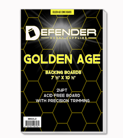 DEFENDER GOLDEN AGE COMIC BOARDS  7 ½