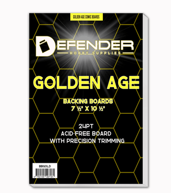 DEFENDER GOLDEN AGE COMIC BOARDS  7 ½
