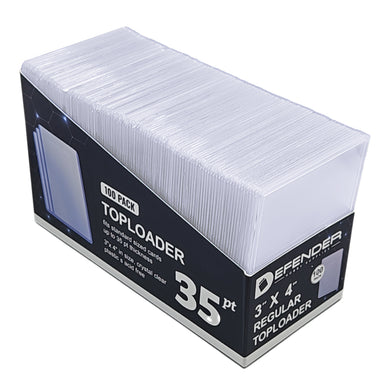 35PT TOPLOADERS – 100 PACK