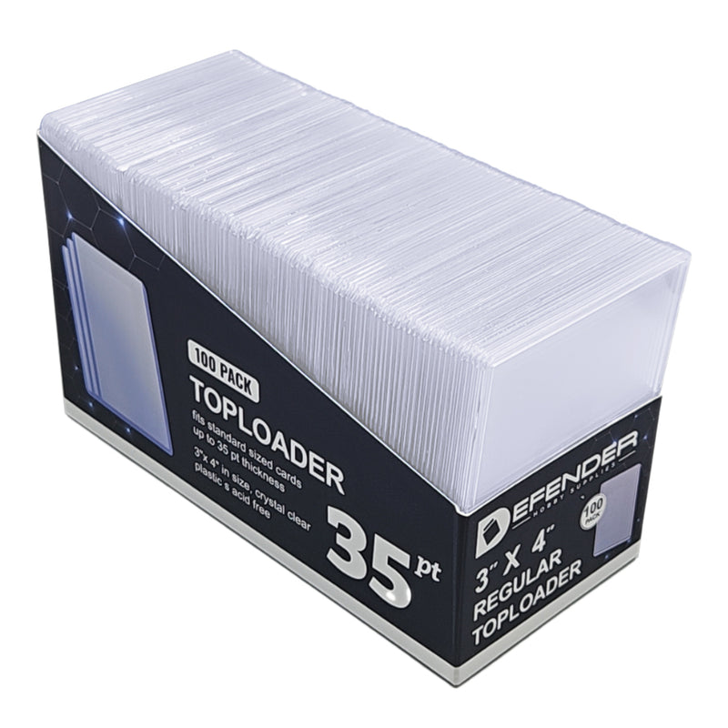 Load image into Gallery viewer, 35PT TOPLOADERS – 100 PACK
