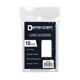 Defender Trading Card Dividers