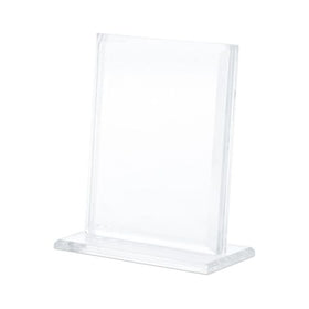 ACRYLIC CARD STAND - VERTICAL
