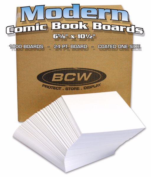 BULK MODERN BACKING BOARDS - 6 5/8 X 10 1/2