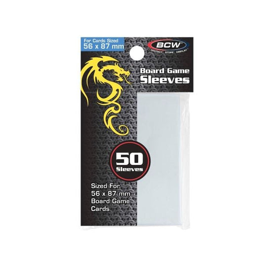 BOARD GAME SLEEVES - 56MM X 87MM