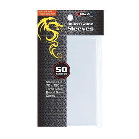 BOARD GAME SLEEVES - 70MM X 120MM