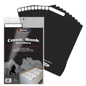 COMIC DIVIDERS - BLACK