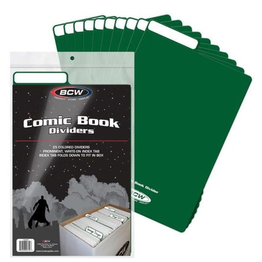 COMIC DIVIDERS - GREEN