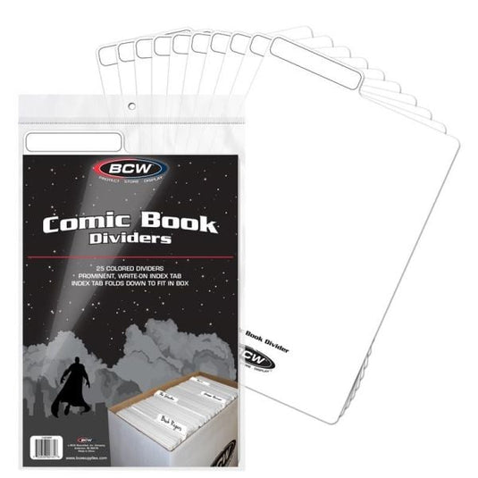 COMIC DIVIDERS - WHITE