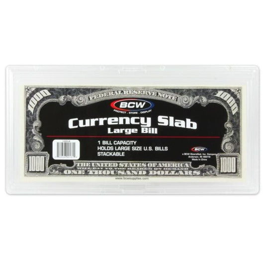 DELUXE CURRENCY SLAB - LARGE BILL