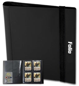 FOLIO 4-POCKET - BLACK