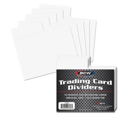 TRADING CARD DIVIDERS - HORIZONTAL
