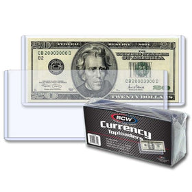 TOPLOAD HOLDER - 6.5 X 3 - CURRENCY
