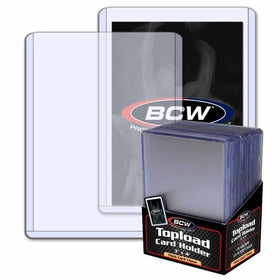 TOPLOAD HOLDER - 3 X 4 X 1.5 MM - 59 PT. THICK CARD