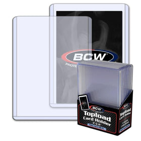 TOPLOAD HOLDER - 3 X 4 X 3.5 MM - 138 PT. THICK CARD