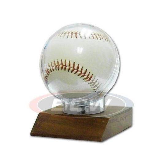 WOODBASE BASEBALL HOLDER