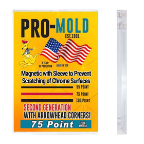 ARROW CORNER MAG CARD HOLDER FOR A SLEEVED CARD - 75 PT