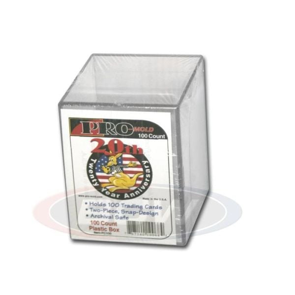 Pro-Mold 100-card snap-box – Collectors Hub